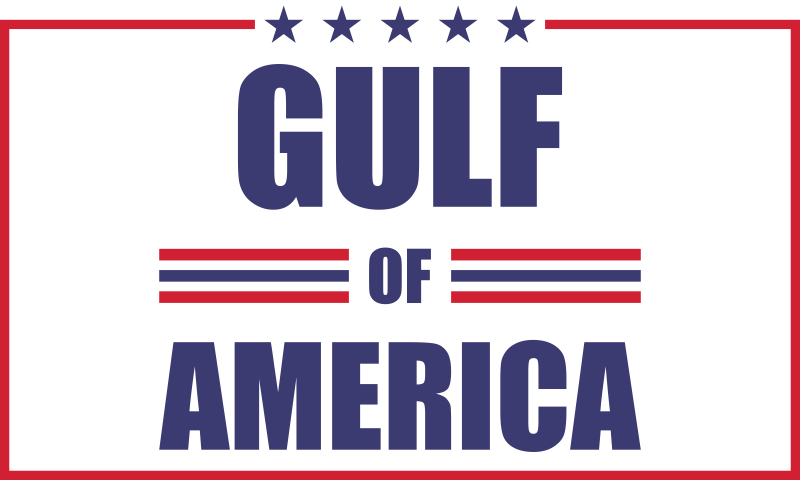 Patriotc Gulf of America Flag (3x5 ft)